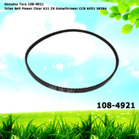 Genuine Toro 108-4921 Drive Belt Power Clear 621 ZR Snowthrower CCR 6053 38584 38593