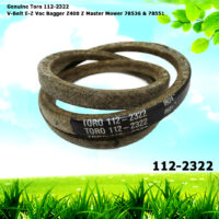 Genuine Toro 112-2322 V-Belt E-Z Vac Bagger Z400 Z Master Mower 78536 & 78551