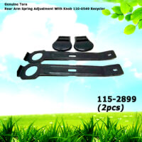 2 each Genuine Toro 115-2899 Rear Arm Spring Adjustment With Knob 110-0549 Recycler