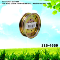 Genuine Toro 116-4669 Idler Pulley Exmark Turf Tracer 99-8912 Z Master TimeCutter Titan