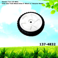 Genuine Toro 137-4832 119-0311 Drive Gear Front Wheel 8”