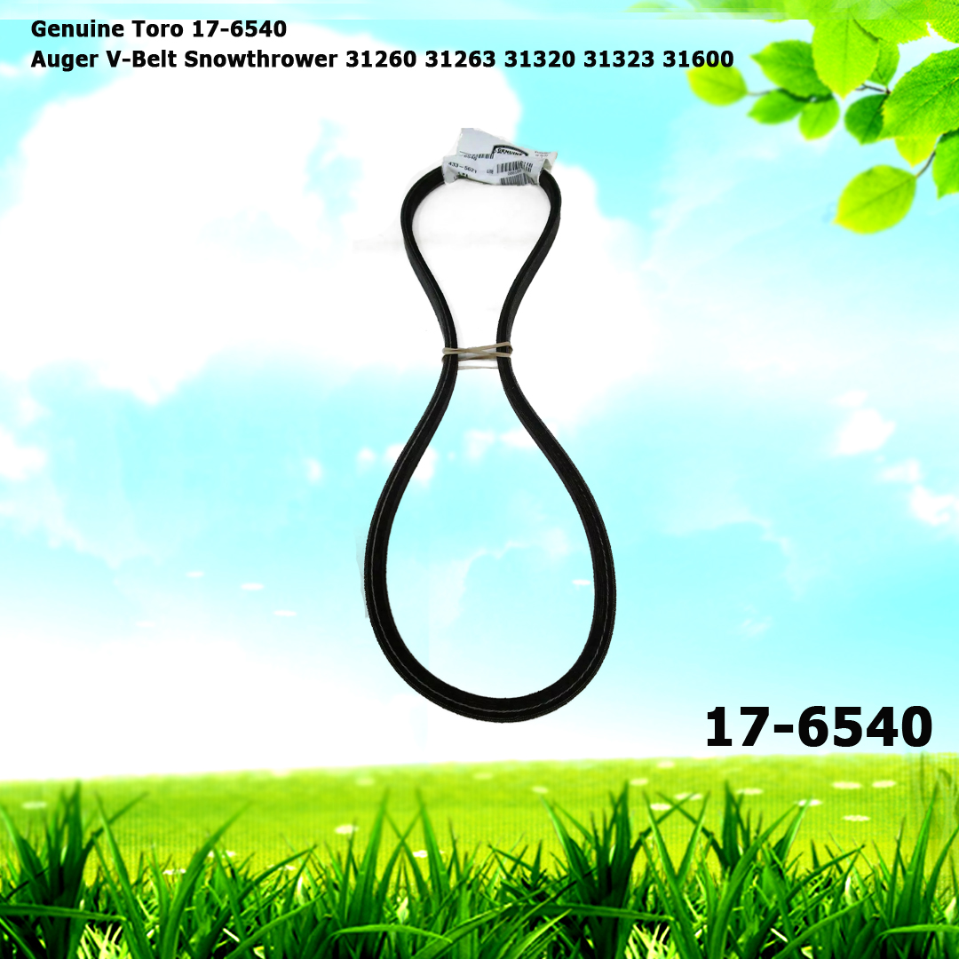 Genuine Toro 17-6540 Auger V-Belt Snowthrower 31260 31263 31320 31323 31600 31626