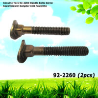 2 Genuine Toro 92-2260 Handle Bolts Screw Snowthrower Recycler CCR Powerlite
