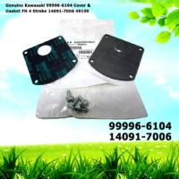 Genuine Kawasaki 99996-6104 Kit, Cover & Gasket & Bolt for FH 4 Stroke 14091-7006 49109-7002