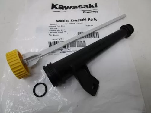 Genuine Kawasaki 14075-0707 1 Oil DipStick Gage & Filler 59231-0746 w/ O-Ring - Image 3