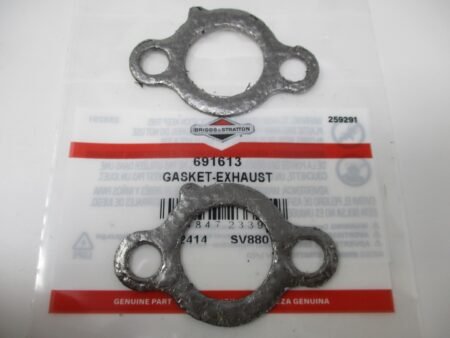 2 Briggs & Stratton 691613 Exhaust Gasket 67897 805024 Intek 210000 212000 OEM - Image 3