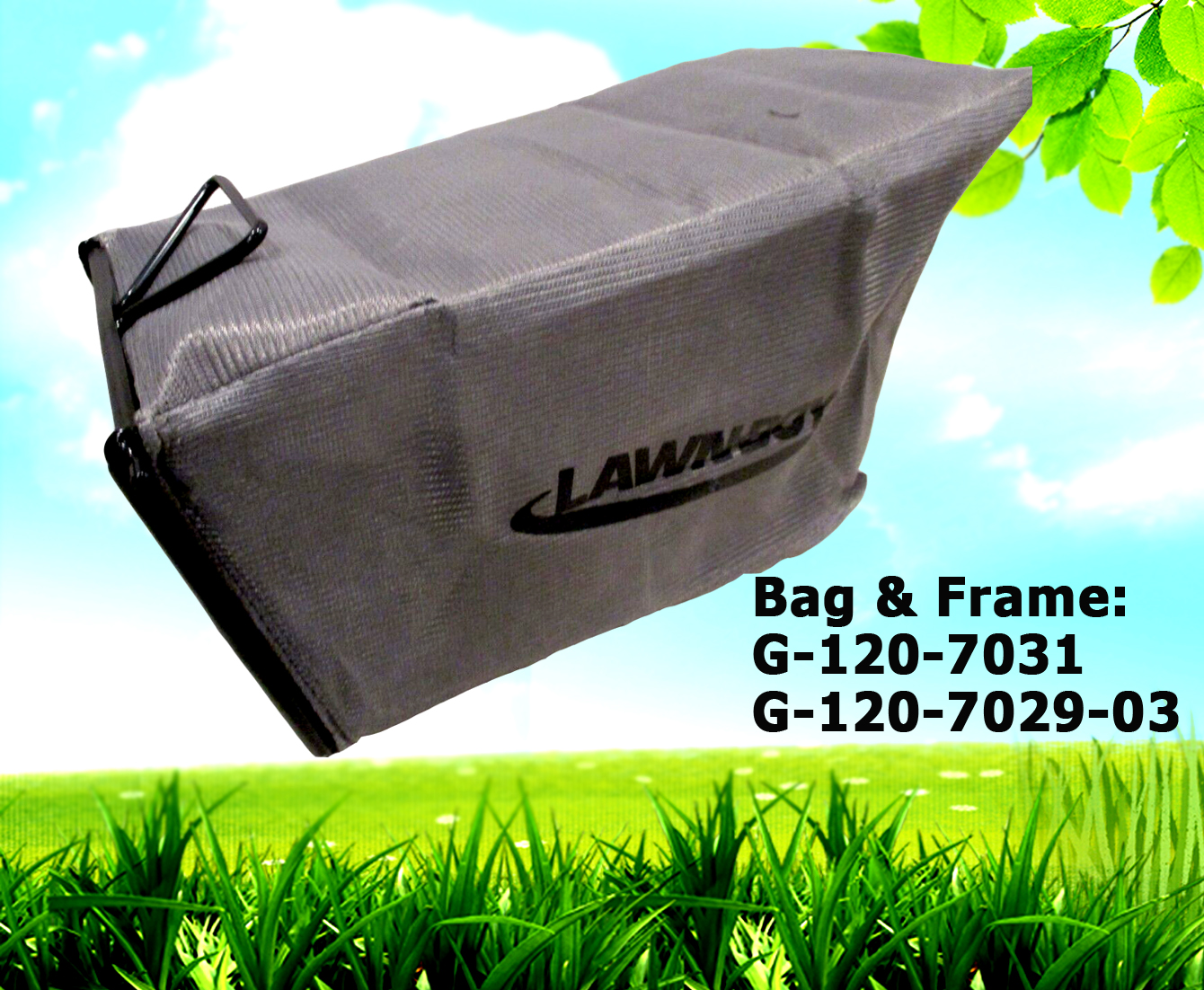 Genuine Toro 120-7031 Grass Bag & Frame 120-7029-03 20” Lawn Boy Catcher