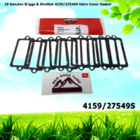 10 Genuine Briggs & Stratton 4159/27549S Valve Cover Gasket