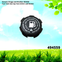 Genuine Briggs & Stratton 494559 Fuel Tank Gas Cap Toro 62923 Leaf Blower