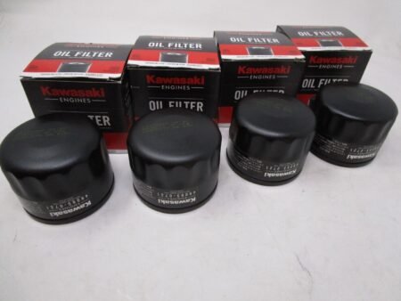 4 Packs Genuine Kawasaki 49065-0721 Oil Filters John Deere Toro 107-7817 Boxed