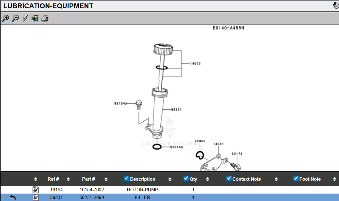 Genuine Kawasaki 59231-2099 Oil Filler Tube FJ180V Toro Timecutter - Image 6