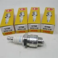 4 Genuine NGK BR2-LM (5798) Spark Plugs Blower