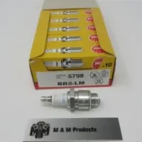 10 Genuine NGK BR2-LM 5798 Spark Plugs Blower