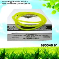 Genuine Briggs & Stratton 695540 6' Tygon Fuel Gas Line 3/32” ID 3/16” OD