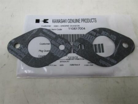 2 Genuine Kawasaki 11061-7004 Carburetor Gaskets Fit 15003-7051 FH451V Engine