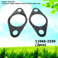2 Genuine Kawasaki 11060-2339 Carburetor Gasket  FB460V FC401V FC420V 15003-2183