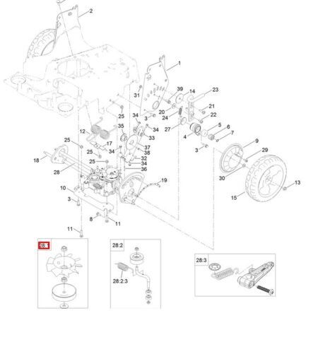 Genuine Toro 139-1837 Pulley & Fan Repair Exmark Transmission TimeMaster 30in - Image 4