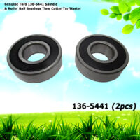 2 Genuine Toro 136-5441 Spindle & Roller Ball Bearings