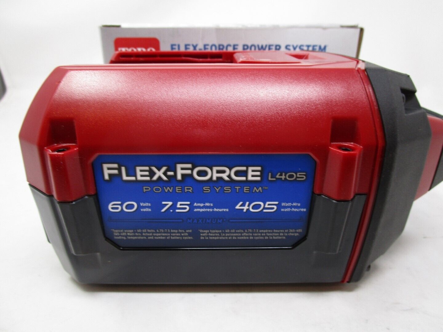 Genuine Toro 88675 L405 6amp 60V Volt Lithium-Ion Battery Flex-Force - Image 4