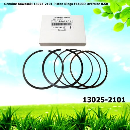 Genuine Kawasaki 13025-2101 Piston Rings FE400D Oversize 0.50