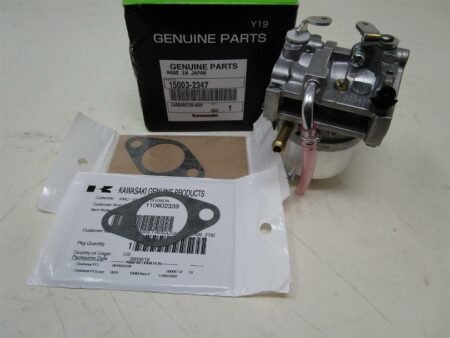 Genuine Kawasaki 15003-2347 Carburetor with 2 11060-2339 Gasket FD611V - Image 4