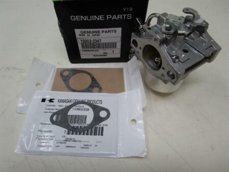 Genuine Kawasaki 15003-2347 Carburetor with 2 11060-2339 Gasket FD611V - Image 3