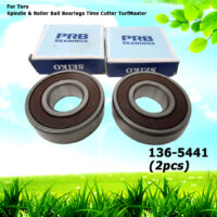 2 For Toro 136-5441 Spindle & Roller Ball Bearings Time Cutter TurfMaster