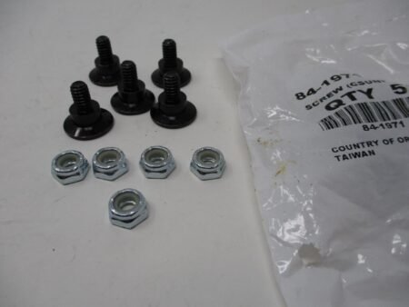 5 Sets Genuine Toro 136-7182 84-1971 Paddle Nuts & Bolt Kit Snowthrower CCR2450 CCR3650 - Image 3