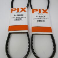 2 For MTD 954-0430A 954-0430B Snowblower Auger V-Belt