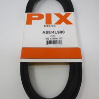 For Industrial Lawnmower V-Belt 1/2" X 90" in a Pix A88/4L900