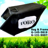 Genuine Toro 145-5819 Grass Catcher Bag & Frame 131-9697-03, 21” Recycler, Flex-Force Power System