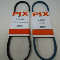 2 For Toro 37-9090 Traction V Belt & Auger 37-9080 in a Pix P-379080 & 3L290K