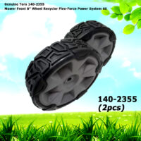2 Genuine Toro 140-2355 Mower Front 8" Wheel Recycler Flex-Force Power System 60
