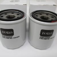 2 Genuine Toro 108-3841 Oil Filters Engine Diesel Reelmaster 5410 5510 223 5610