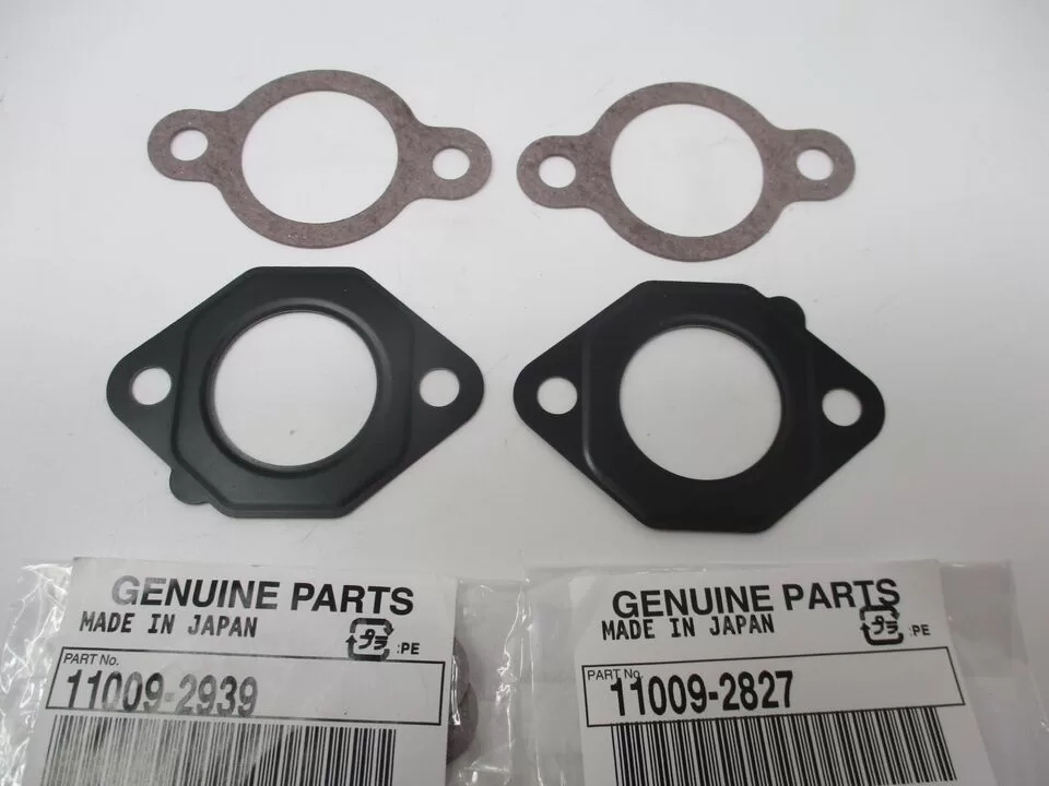 2 Genuine Kawasaki 11009-2827 & 11009-2939 Carburetor Gasket for FE290D FE350D - Image 2