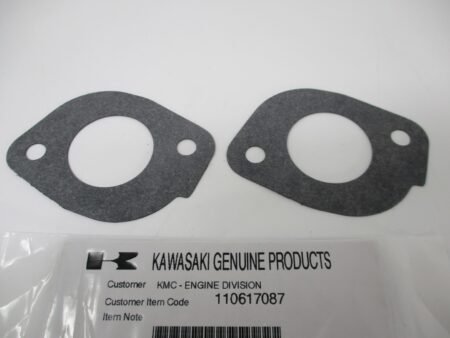 2 Genuine Kawasaki 11061-7087 Insulator Gasket FR651V FR691V FR730V FS691V - Image 3