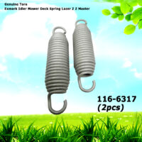 2 Genuine Toro Exmark 116-6317 Idler Mower Deck Spring Lazer Z Z Master