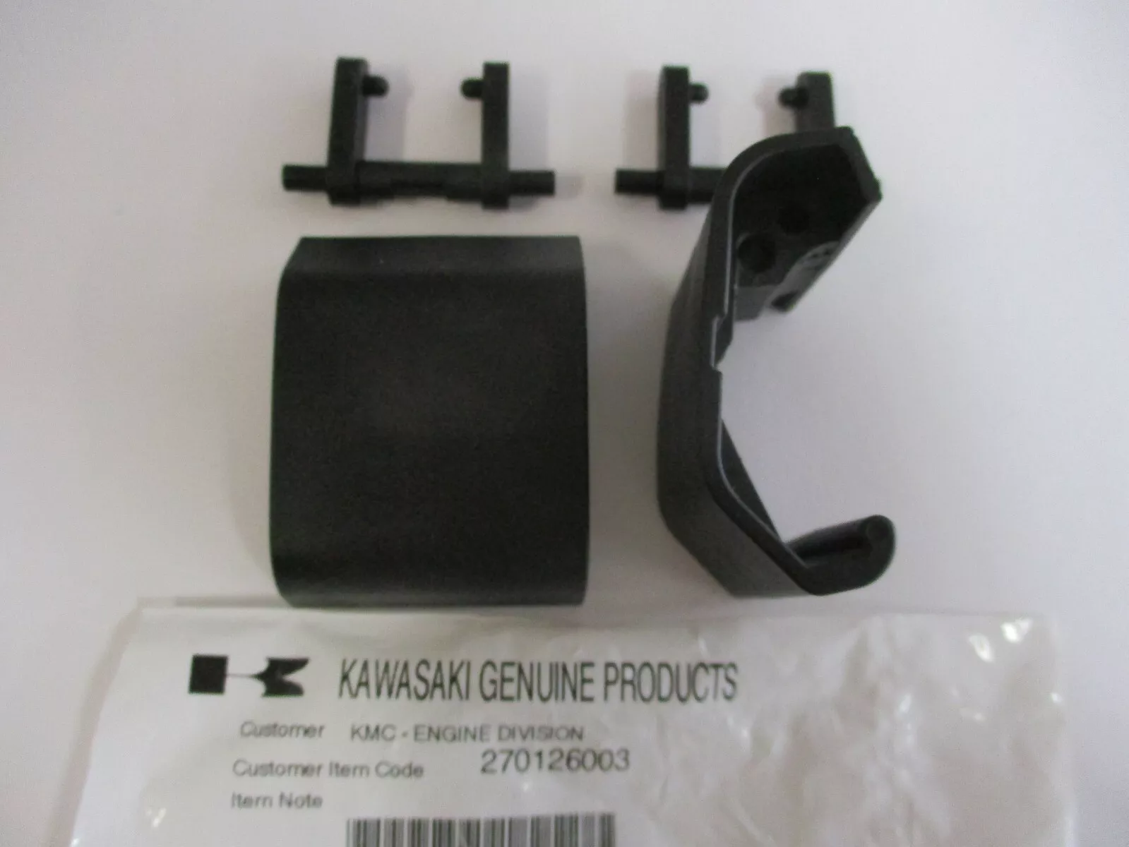 2 Genuine Kawasaki 27012-6003 Hook & Joint Clips Air Filter Clamps FH451V FH500V - Image 5