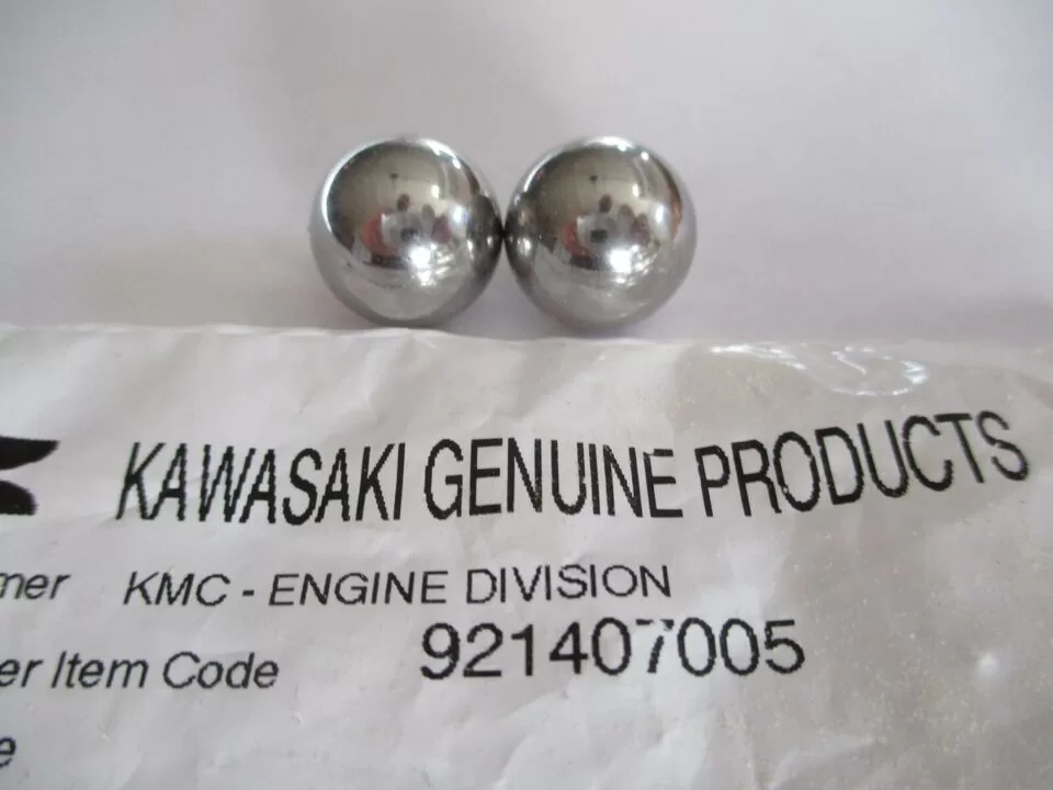 2 Pcs Genuine Kawasaki 92140-7005 Ball FH381V FH430V FH480V FH500V FH541V FH580 - Image 2