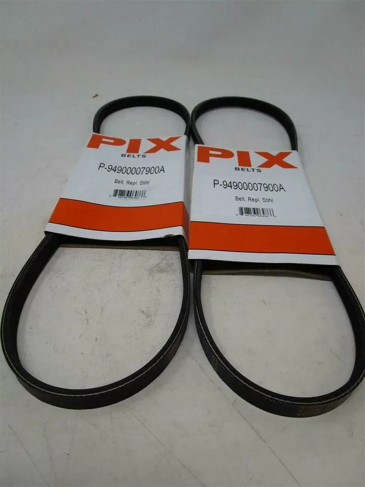 2 For Stihl TS420 TS500i 9490 000 7900 Concrete Ribbed Belt - Image 2