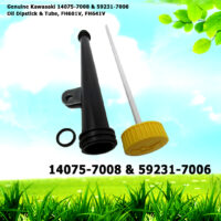 Genuine Kawasaki 14075-7008 & 59231-7006 Oil Dipstick & Tube FH601V FH641V