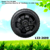 Genuine Toro 133-2699 10.5 Geared Rear Wheel for 30” TimeMaster 131-4599 22210