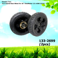 2 Genuine Toro 133-2699 10.5 Geared Rear Wheel for 30” TimeMaster 131-4599 22210
