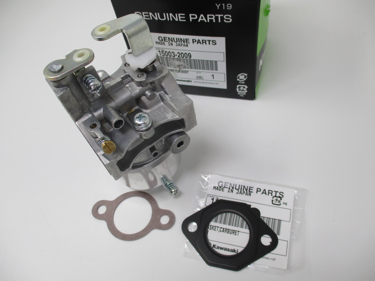 Genuine Kawasaki 15003-2009 & 11009-2827 & 11009-2939 Carburetor FE290 Mikuni - Image 5