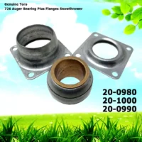 Genuine Toro 20-0980 726 Auger Bearing Plus Flanges 20-1000 20-0990 Snowthrower