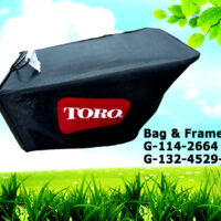 Genuine Toro 132-4529-03 &114-2664 Frame & Grass Catcher Bag