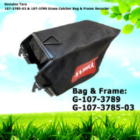 Genuine Toro 107-3785-03 & 107-3789 Grass Catcher Bag & Frame Recycler