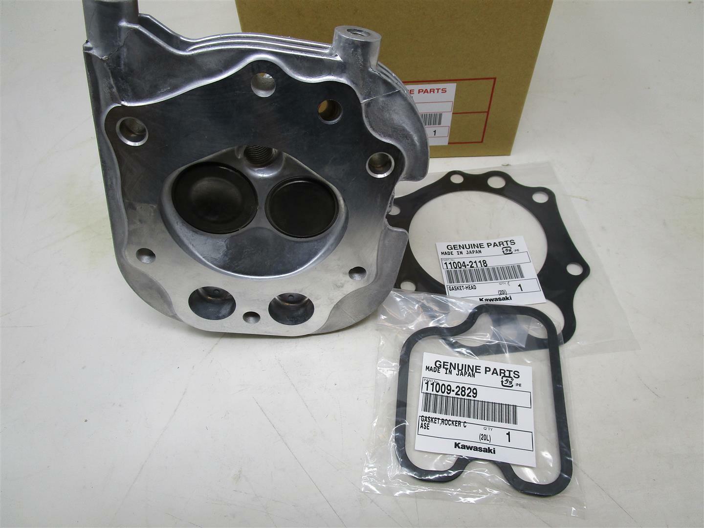 Genuine Kawasaki 11008-2122 Cylinder Head Complete FE350 Club Car FE350D w/ Valve Kit - Image 5