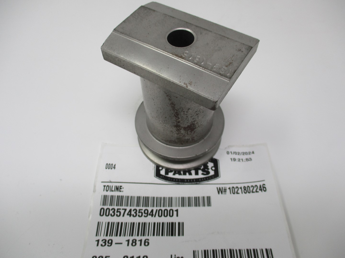 Genuine Toro 139-1816 Mower Blade Driver Adapter - Image 2