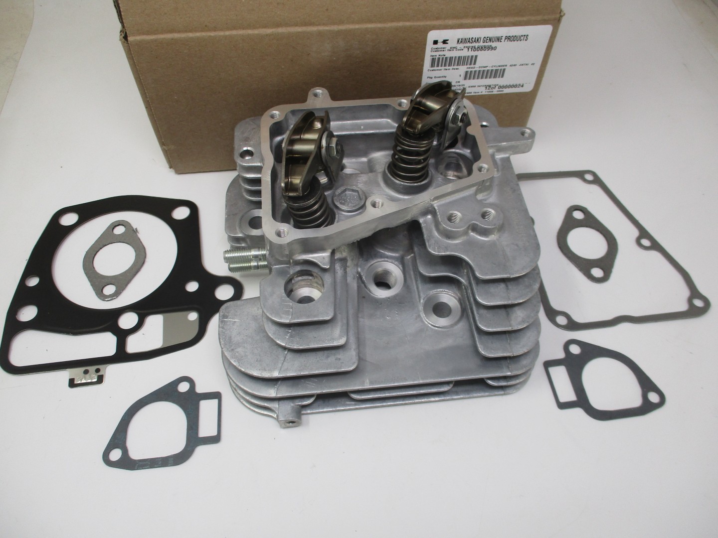 Genuine Kawasaki Head 11008-0990 11008-0845 #2 11008-7040 Complete - Image 5